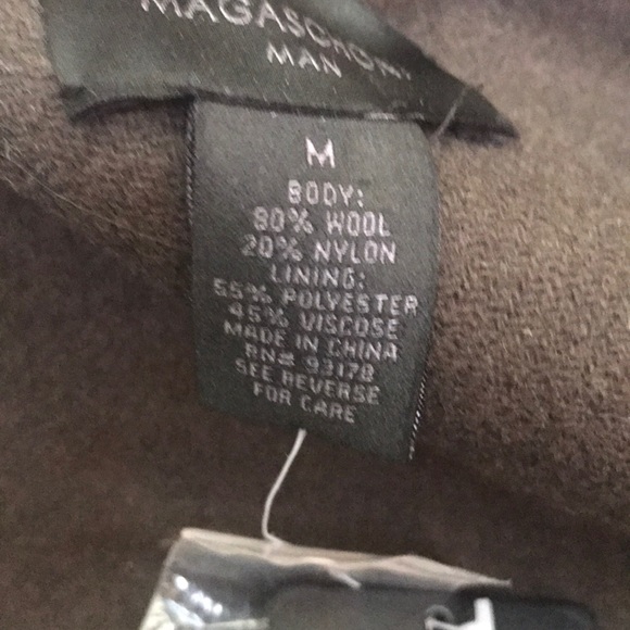 MAGASCHONI Wool-Blend Zip Front Hoodie - Picture 16 of 16